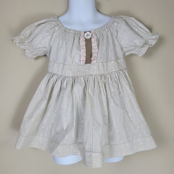 Matilda Jane Serendipity Mandy Peasant Top Size 4 - Picture 4 of 10